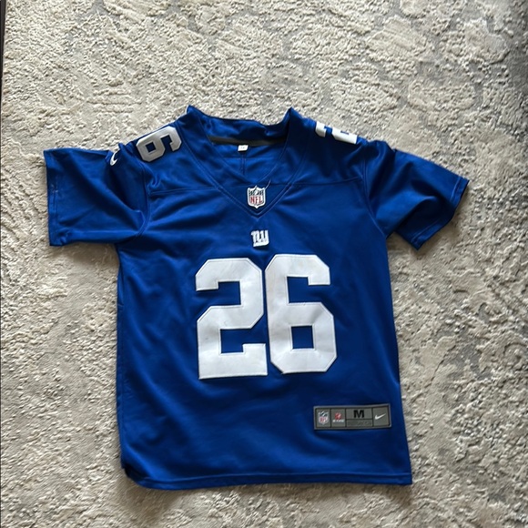 Kids Blue Nike Sports Jersey - Picture 1 of 2